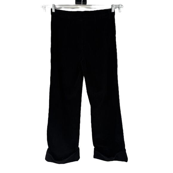 7 For All Mankind corduroy easy trouser corduroy pants black size 30 - Picture 5 of 10